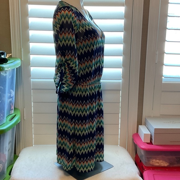 Rue21 Zigzag Pattern Mini Dress - Multicolor - Picture 3 of 7